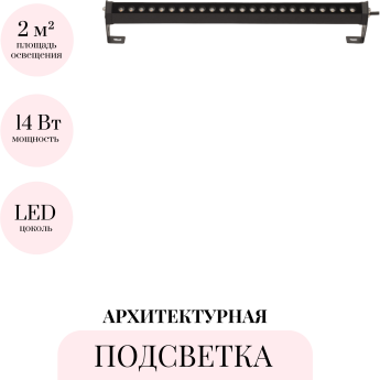 Архитектурная подсветка линейная ODEON LIGHT GRAZE 7040/14WL