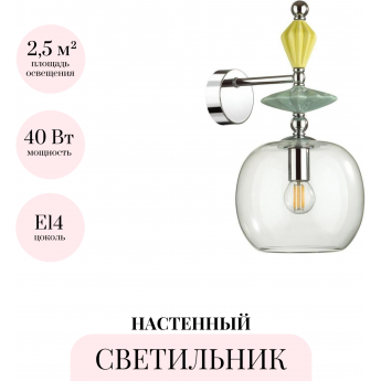 Бра ODEON LIGHT BIZET 4893/1WB Бра ODEON LIGHT BIZET 4893/1WB