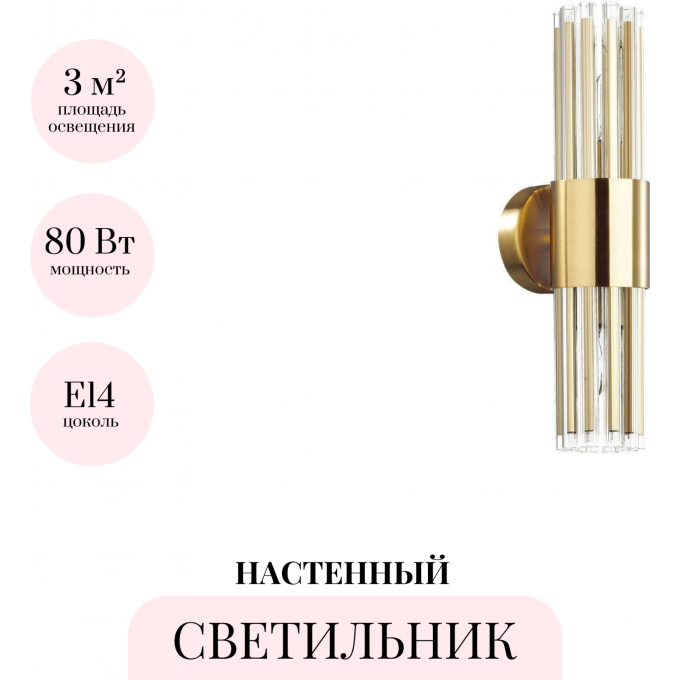 Бра ODEON LIGHT HALL VIKETA 4786/2W