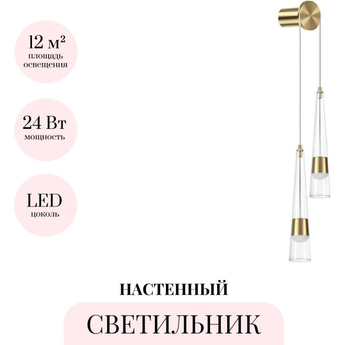 Бра ODEON LIGHT LUMP 5043/24WL