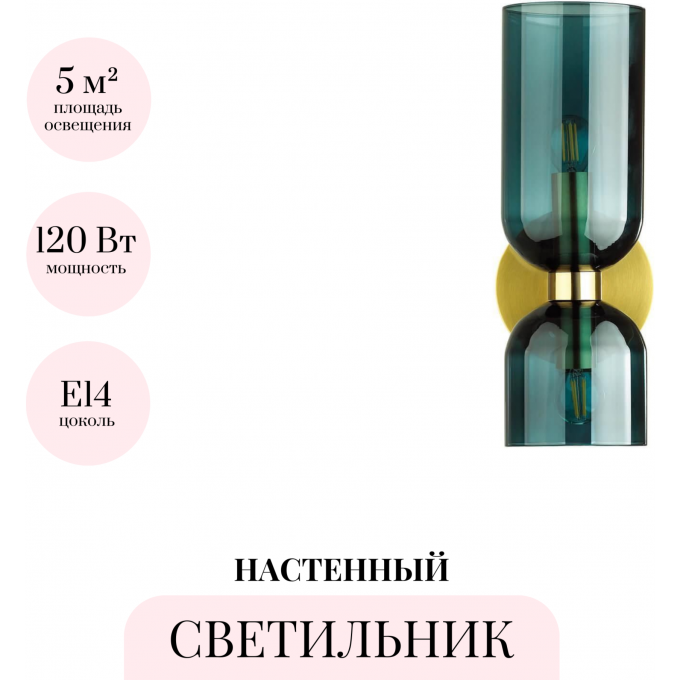 Бра ODEON LIGHT MIDCENT ORINOCO 4803/2W