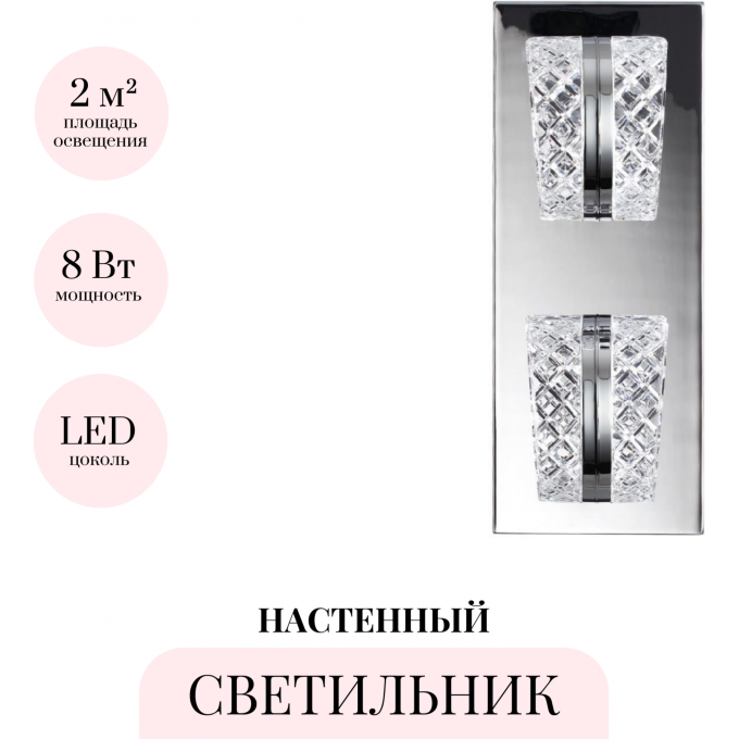 Бра ODEON LIGHT MIRAGE 5029/8WL