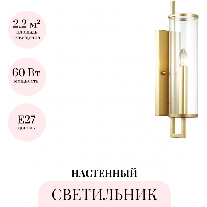 Бра ODEON LIGHT RENA 4655/1W