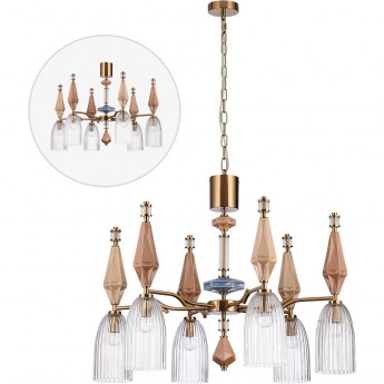 Люстра ODEON LIGHT TERRA 5414/6 Люстра ODEON LIGHT TERRA 5414/6