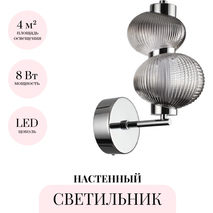 Настенный светильник ODEON LIGHT L-VISION BRUCO 5096/8WL