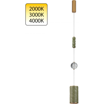 Подвесной светильник ODEON LIGHT RIVIERA 5450/18LA