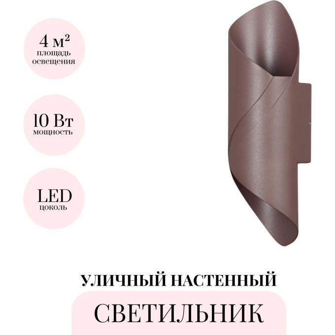 Уличный настенный светильник ODEON LIGHT BASTI 6659/10WLA