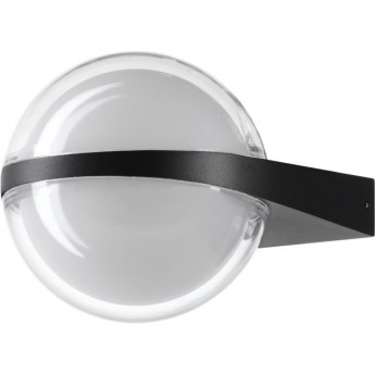 Уличный настенный светильник ODEON LIGHT NATURE TILDA IP65 LED 12W 4000K AC85-265V черный/металл/акрил Уличный настенный светильник ODEON LIGHT NATURE TILDA IP65 LED 12W 4000K AC85-265V черный/металл/акрил